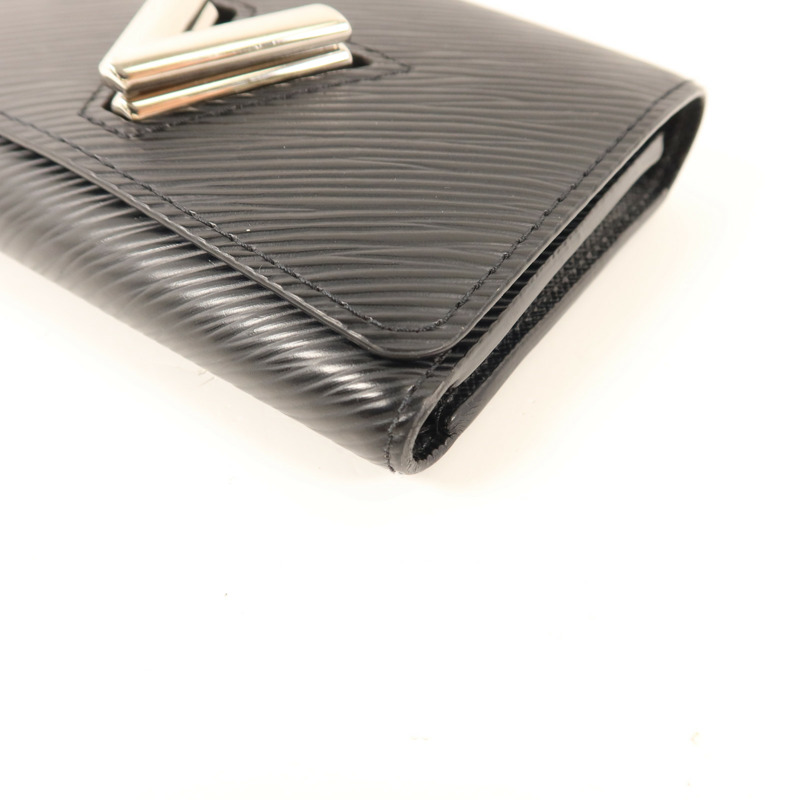 LOUIS VUITTON Epi Twist Wallet銀扣錢包-11