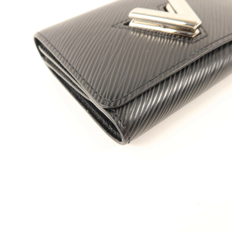 LOUIS VUITTON Epi Twist Wallet銀扣錢包-12