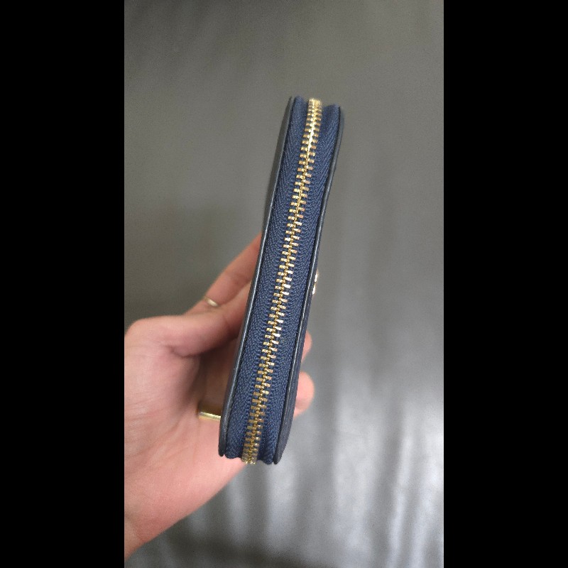 Tory Burch 藏藍色短夾/名片夾/鑰匙夾-2