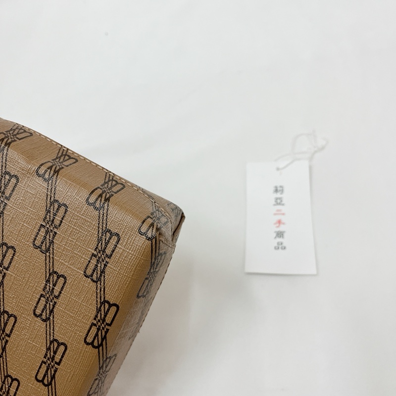 莉亞精品♡BALENCIAGA 老花 咖色 手機包 二手-11