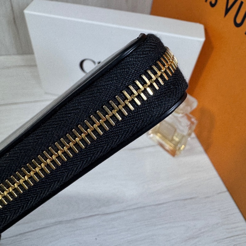 🔥🔥Chloe 長夾 草寫字母 黑色-14