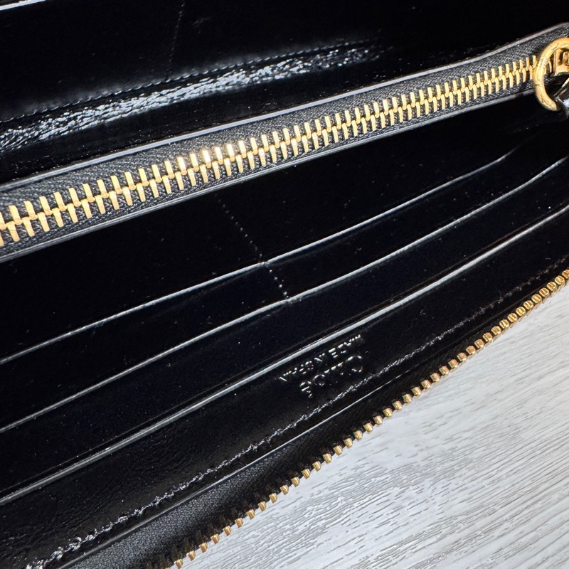 🔥🔥Chloe 長夾 草寫字母 黑色-25