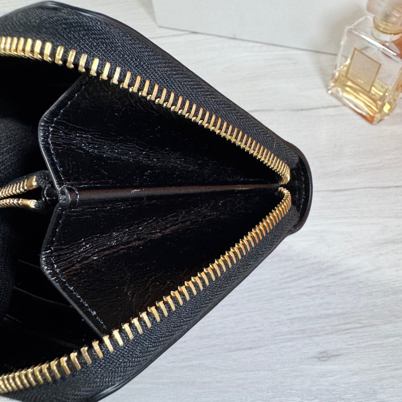 🔥🔥Chloe 長夾 草寫字母 黑色-30