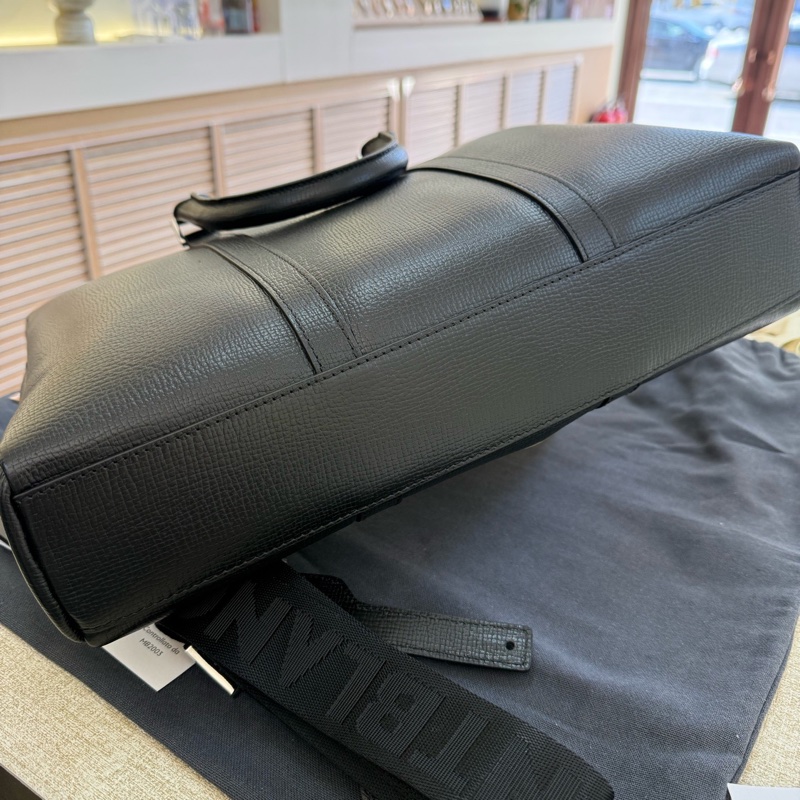 Montblanc萬寶龍公文包，黑色 有肩帶-2