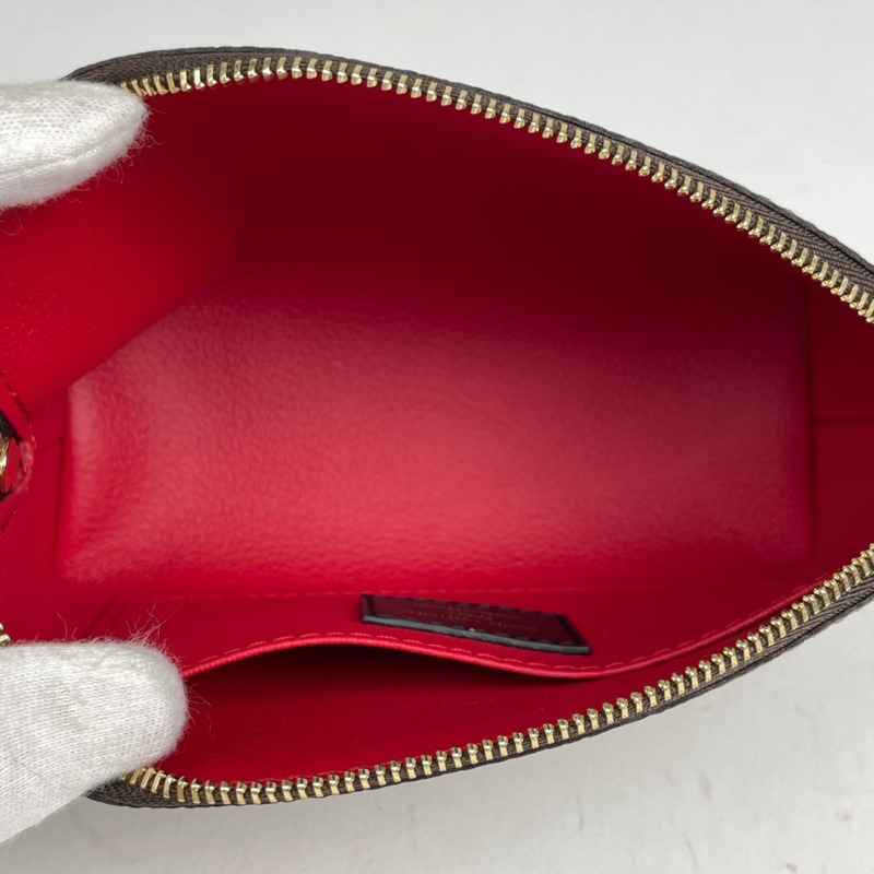 路易威登 PM 化妝包，超大化妝包，Monogram Reverse 圖案，棕色，M11249，女士-4