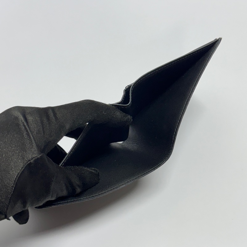 【全套配件🎁】 LV 黑武士 黑老花 經典短夾 （專櫃24,000）-7