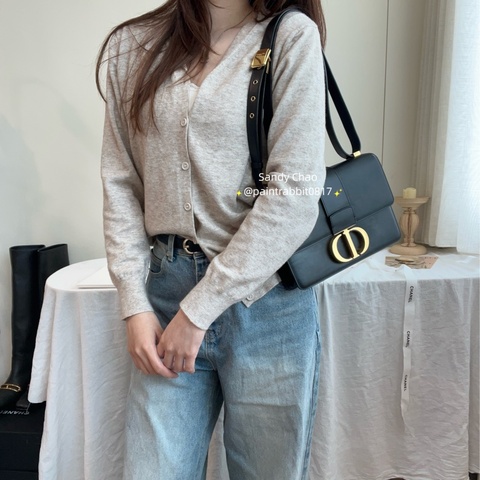 ෆ ‪‪︎Dior 蒙田30 黑色 🈶購證