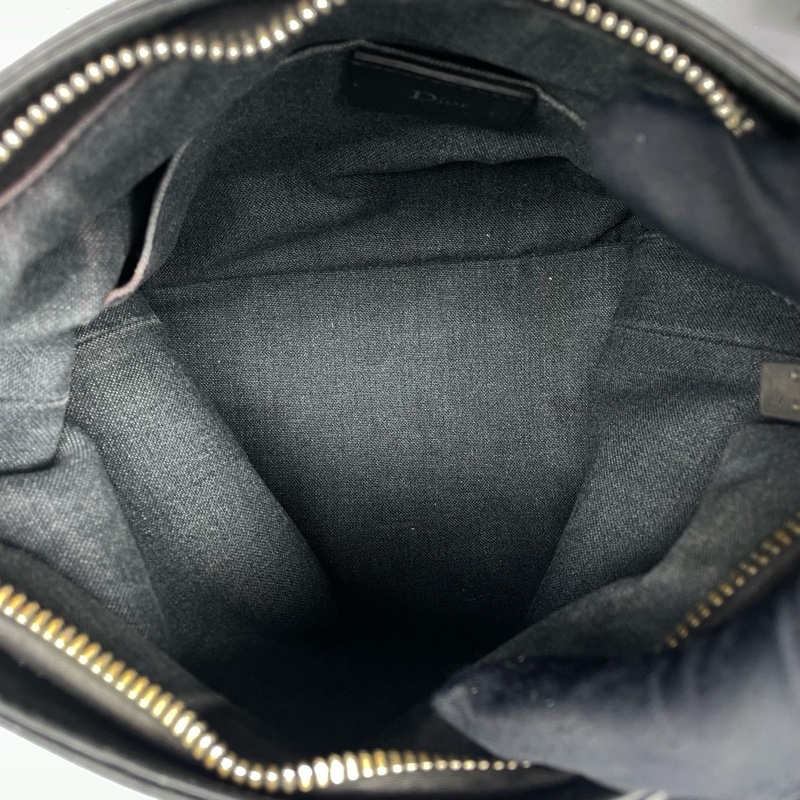 Dior迪奧公文包單肩包黑色/26*26*6cm 無附件-5