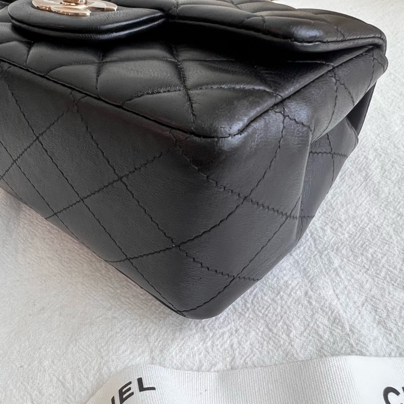 ෆ Chanel方胖 口蓋包🈶購證-6