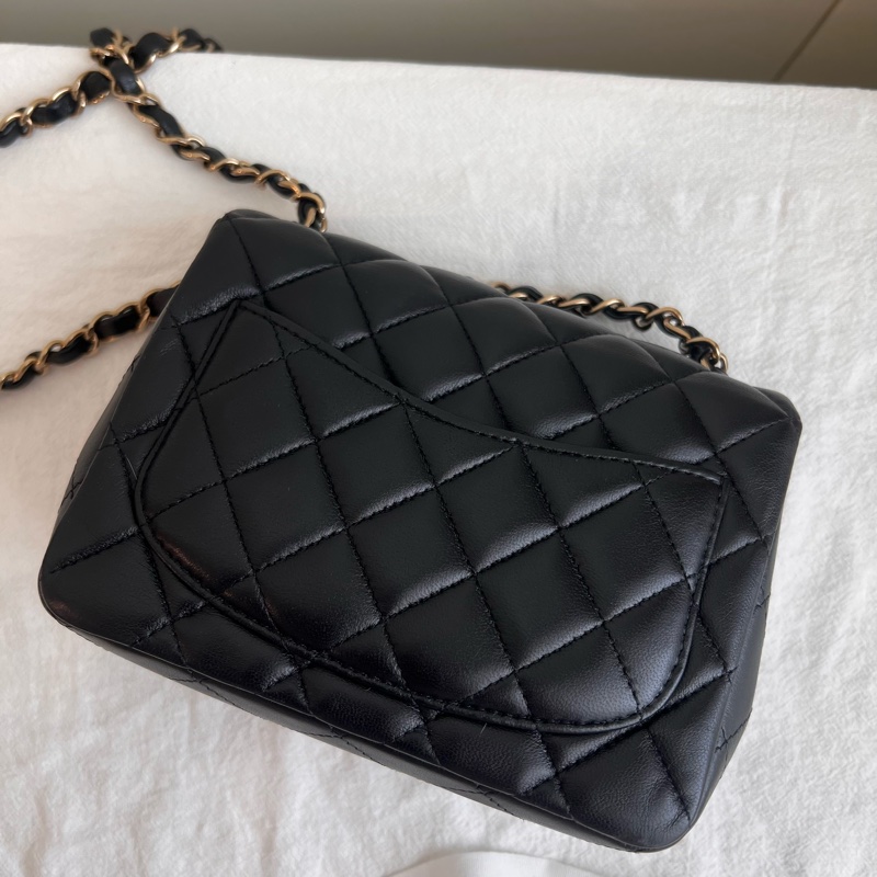 ෆ Chanel方胖 口蓋包🈶購證-9