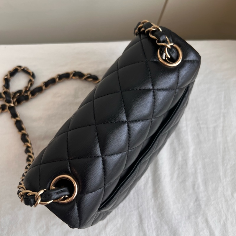 ෆ Chanel方胖 口蓋包🈶購證-12