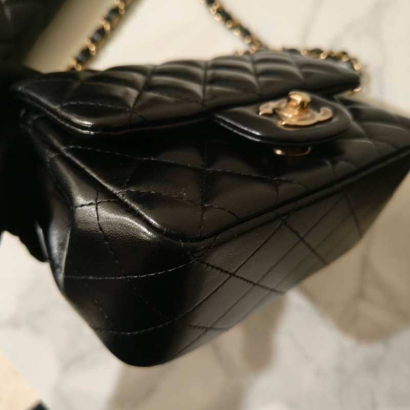 ෆ Chanel方胖 口蓋包🈶購證-15