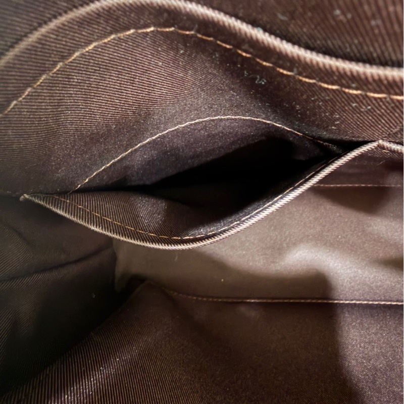 LV 路易威登 棕色 原花帆布 黑色牛皮 公事包 手提包 斜背包-24