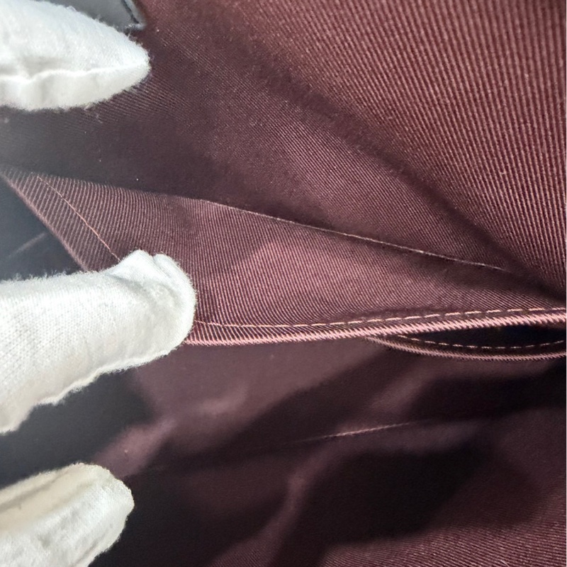 LV 路易威登 棕色 原花帆布 黑色牛皮 公事包 手提包 斜背包-25