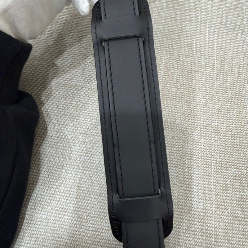 LV 路易威登 棕色 原花帆布 黑色牛皮 公事包 手提包 斜背包-50