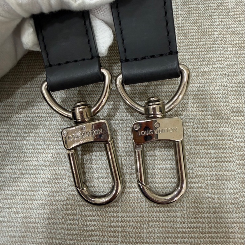 LV 路易威登 棕色 原花帆布 黑色牛皮 公事包 手提包 斜背包-55