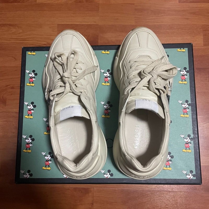 古馳Gucci Disney聯名 米老鼠老爹鞋  40碼-3
