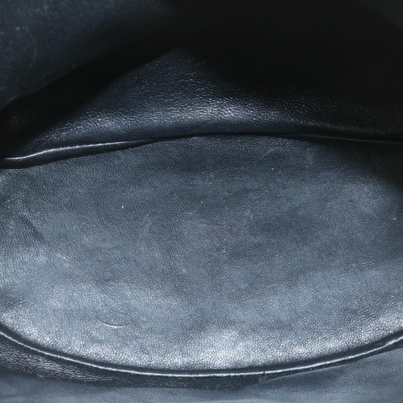 【日本直送】香奈兒 (CHANEL) 絎縫皮革雙肩包，黑色金色，CC標誌，貨號ar4662M-9