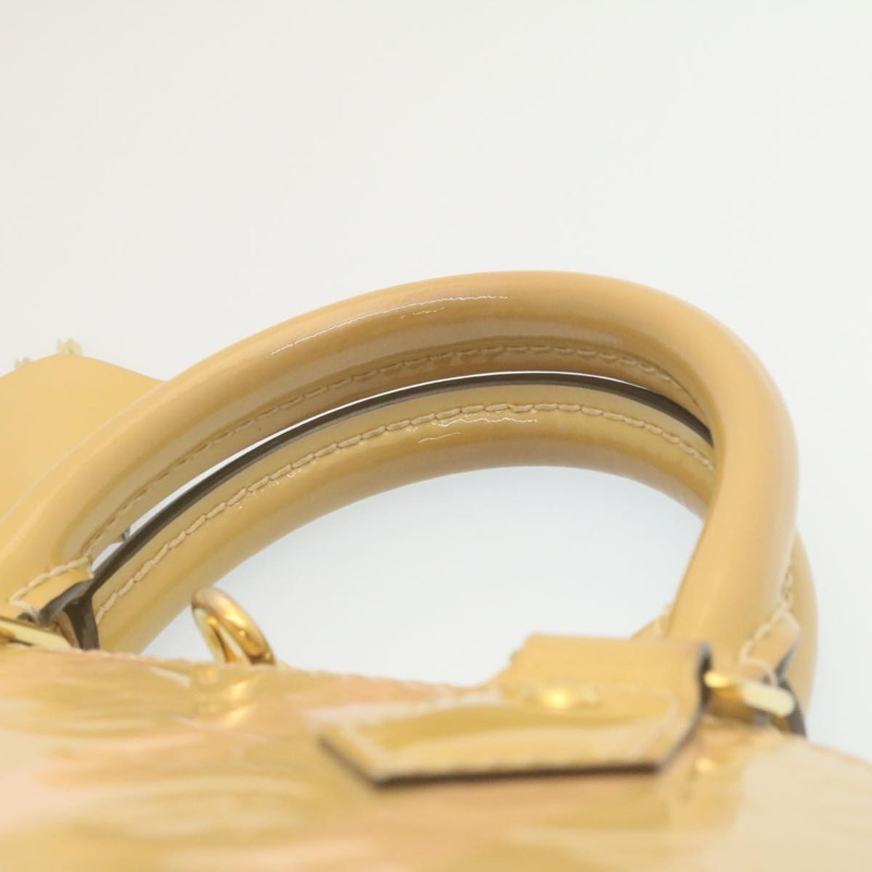 【日本直送】路易威登 Vernis Rayures Alma BB 手提包 2way 米粉紅 M90970 正品 ai678M-7