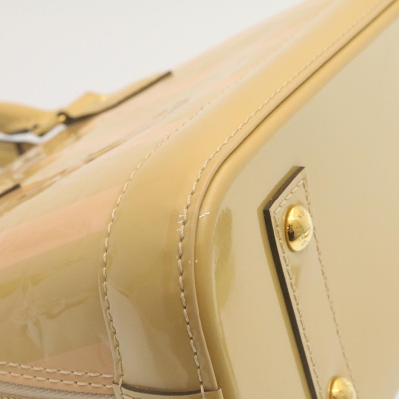 【日本直送】路易威登 Vernis Rayures Alma BB 手提包 2way 米粉紅 M90970 正品 ai678M-8