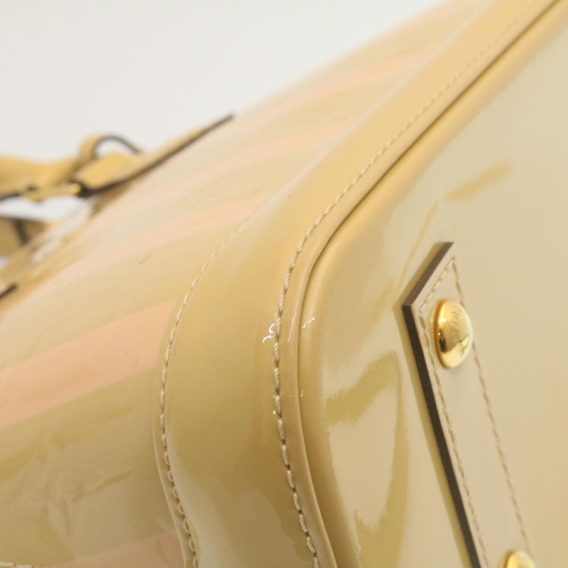 【日本直送】路易威登 Vernis Rayures Alma BB 手提包 2way 米粉紅 M90970 正品 ai678M-14