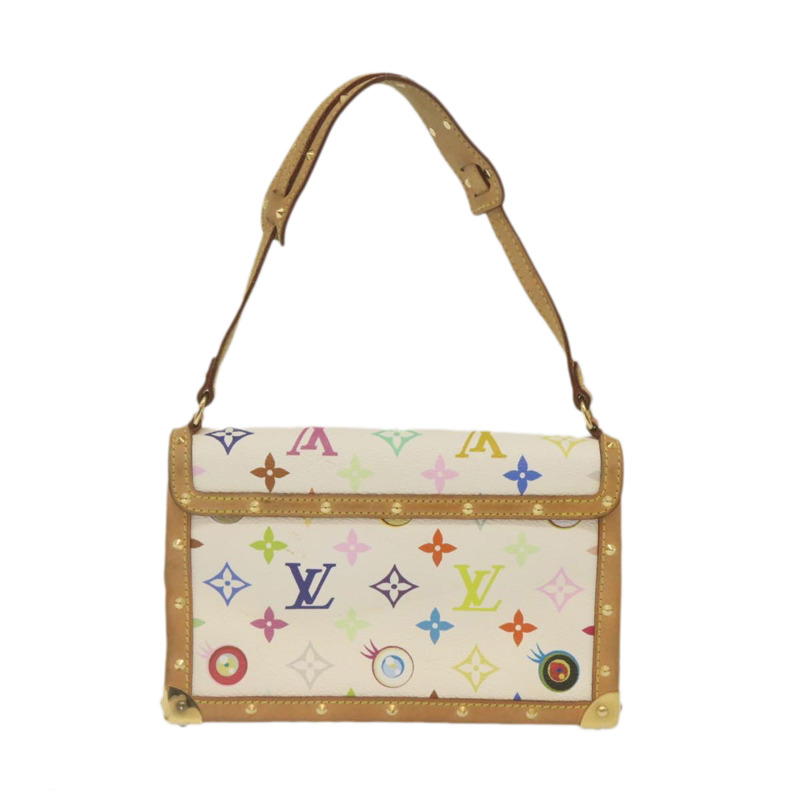 【日本直送】路易威登 Monogram Pochette Eye Miss You 手提包 白色 M92055 正品 29328M-1