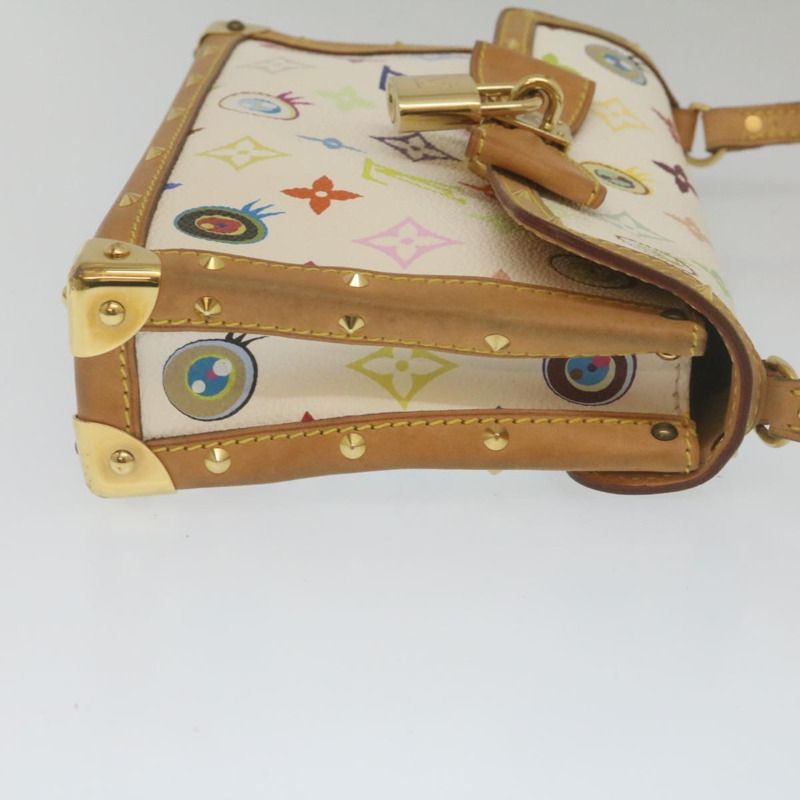 【日本直送】路易威登 Monogram Pochette Eye Miss You 手提包 白色 M92055 正品 29328M-4