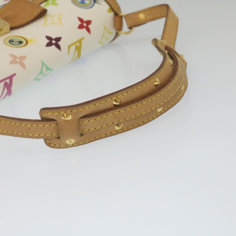 【日本直送】路易威登 Monogram Pochette Eye Miss You 手提包 白色 M92055 正品 29328M-7