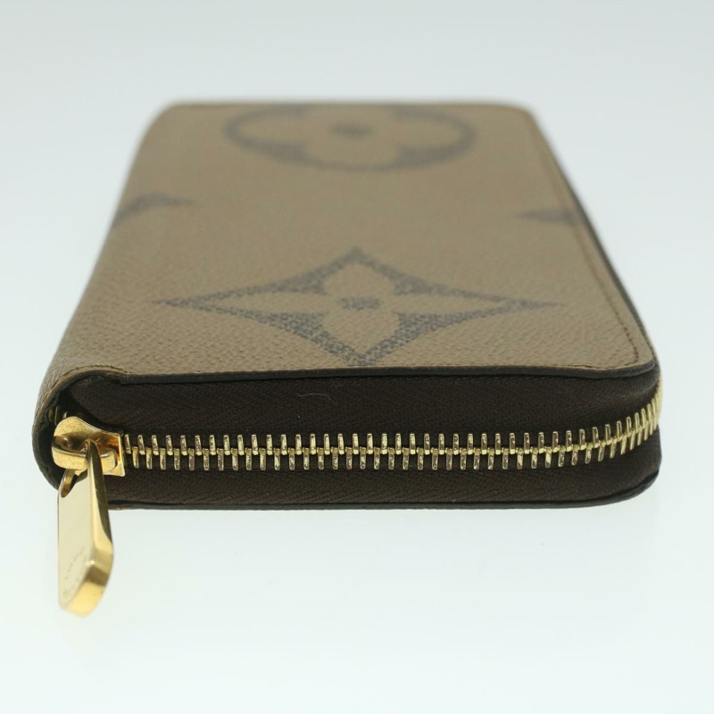 【日本直送】路易威登 Monogram Giant Reverse Zippy 長版皮夾 M69353 LV Auth 38075M-3