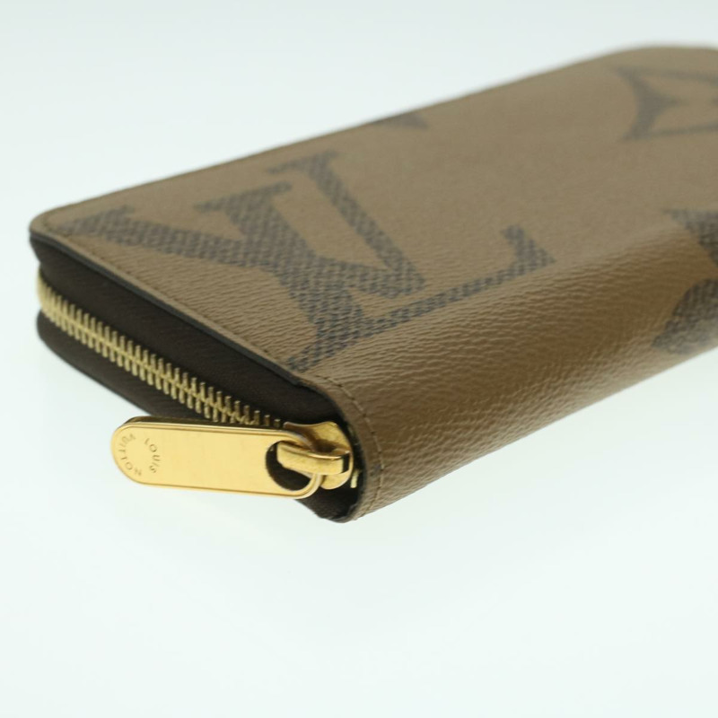 【日本直送】路易威登 Monogram Giant Reverse Zippy 長版皮夾 M69353 LV Auth 38075M-13