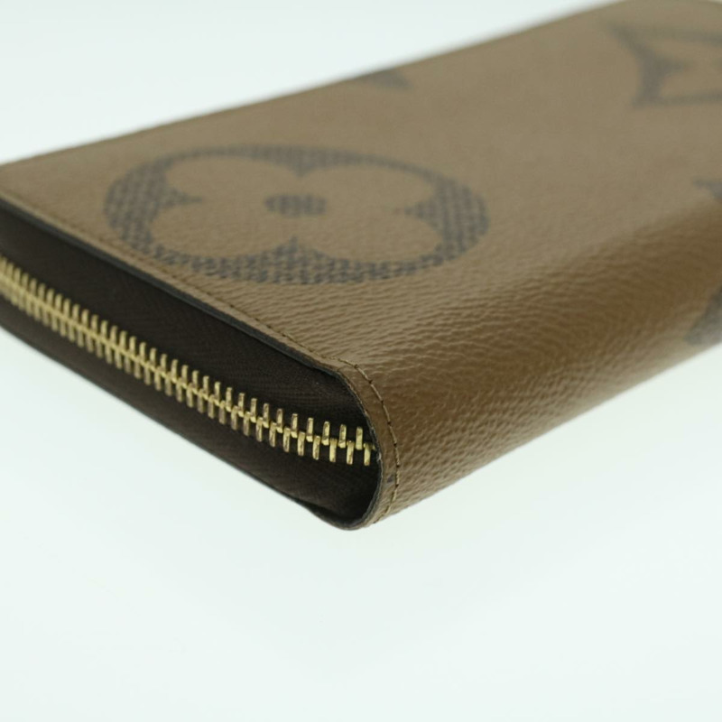 【日本直送】路易威登 Monogram Giant Reverse Zippy 長版皮夾 M69353 LV Auth 38075M-15