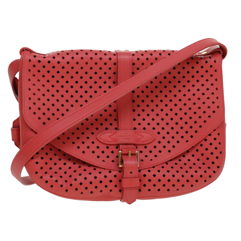 【日本直送】路易威登 Perfo Furore Saumur 粉紅肩背包 LV 正品 41755SAM-0