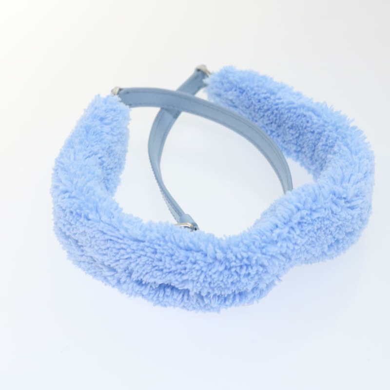 【日本直送】PRADA Terry 手提包 2way 淺藍色 黑色 正品 47188SAV-21