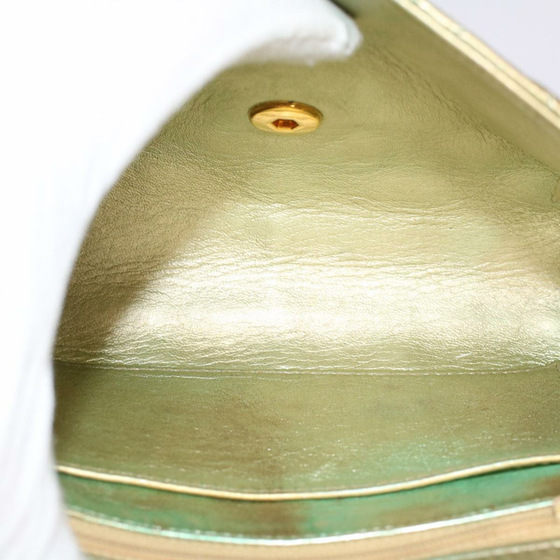 【日本直送】香奈兒 (CHANEL) Matelasse Turn Lock 鏈條單肩包，羊皮材質，金色雙C標誌，貨號 51274SAM-9