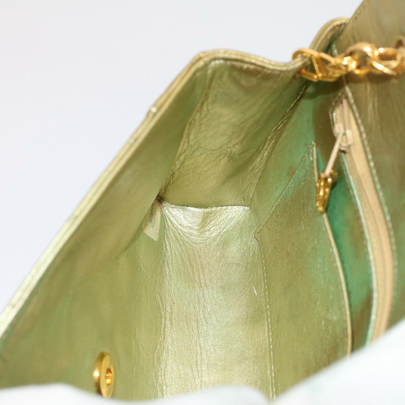 【日本直送】香奈兒 (CHANEL) Matelasse Turn Lock 鏈條單肩包，羊皮材質，金色雙C標誌，貨號 51274SAM-18