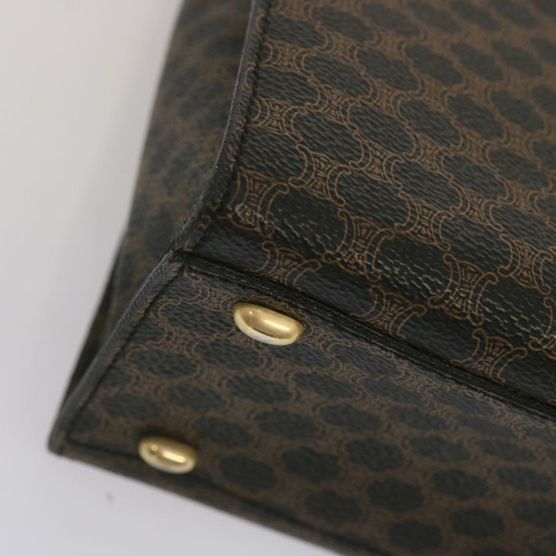 【日本直送】CELINE Macadam帆布手提包 PVC 兩用黑色 正品 67776V-7