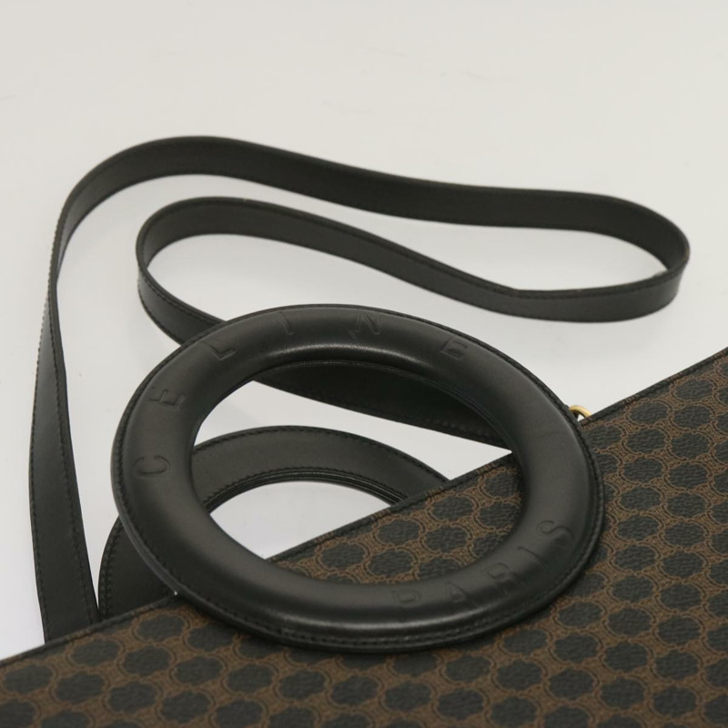 【日本直送】CELINE Macadam帆布手提包 PVC 兩用黑色 正品 67776V-13