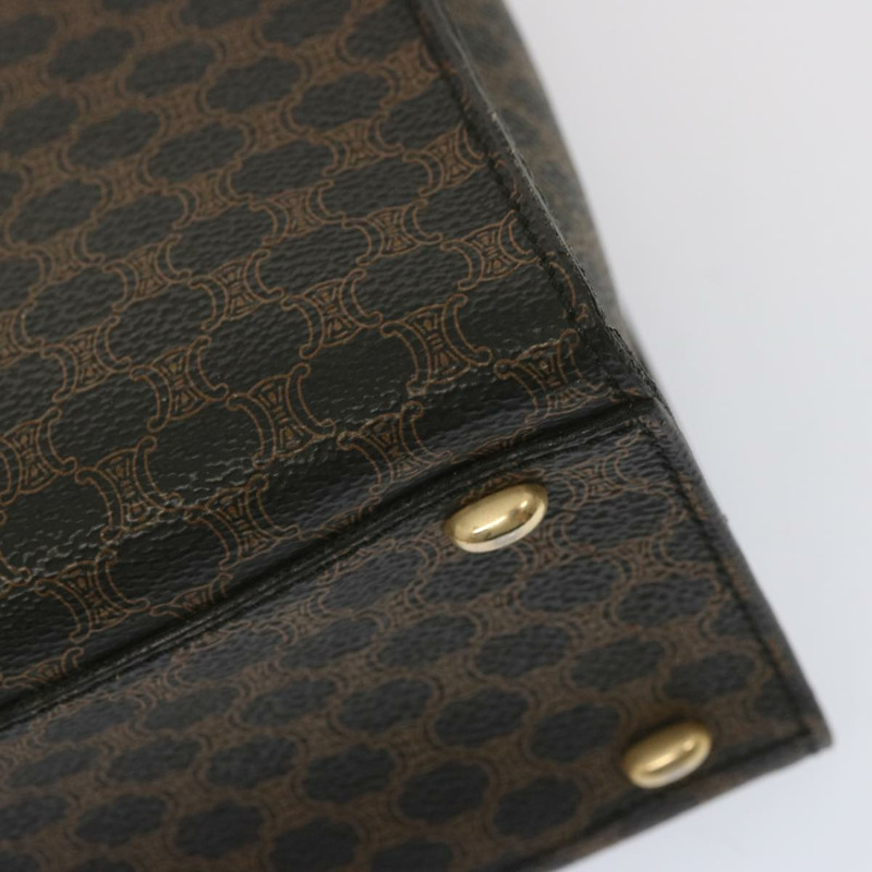 【日本直送】CELINE Macadam帆布手提包 PVC 兩用黑色 正品 67776V-16