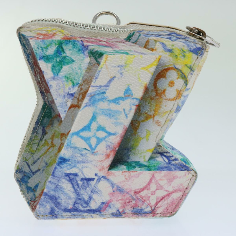 【日本直送】路易威登 Monogram Pastel Colors LV Block Multicolor M57277 LV Auth 69979SM-1