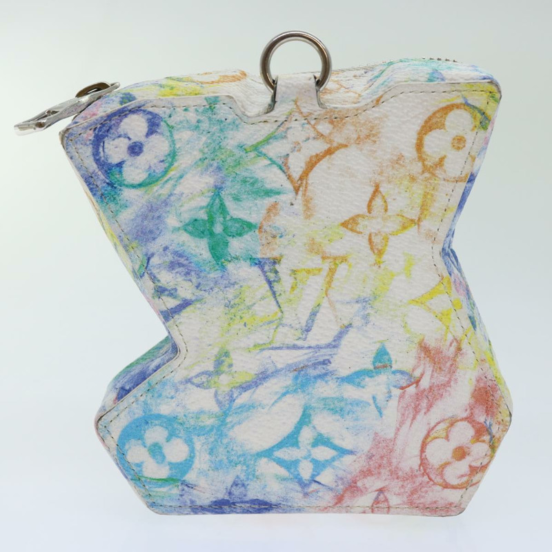 【日本直送】路易威登 Monogram Pastel Colors LV Block Multicolor M57277 LV Auth 69979SM-2