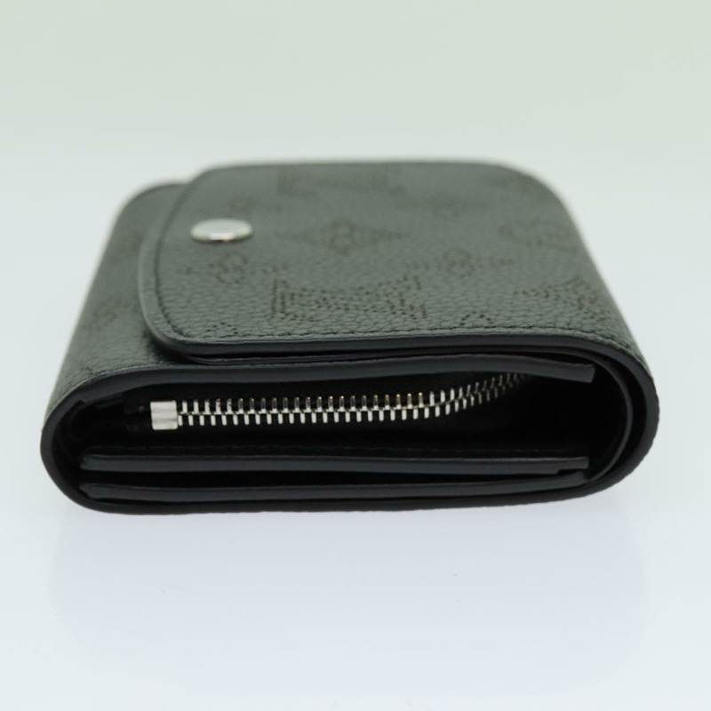 【日本直送】路易威登 Mahina Portefeuille Iris Compact Wallet Noir M62540 LV Auth 70838M-3