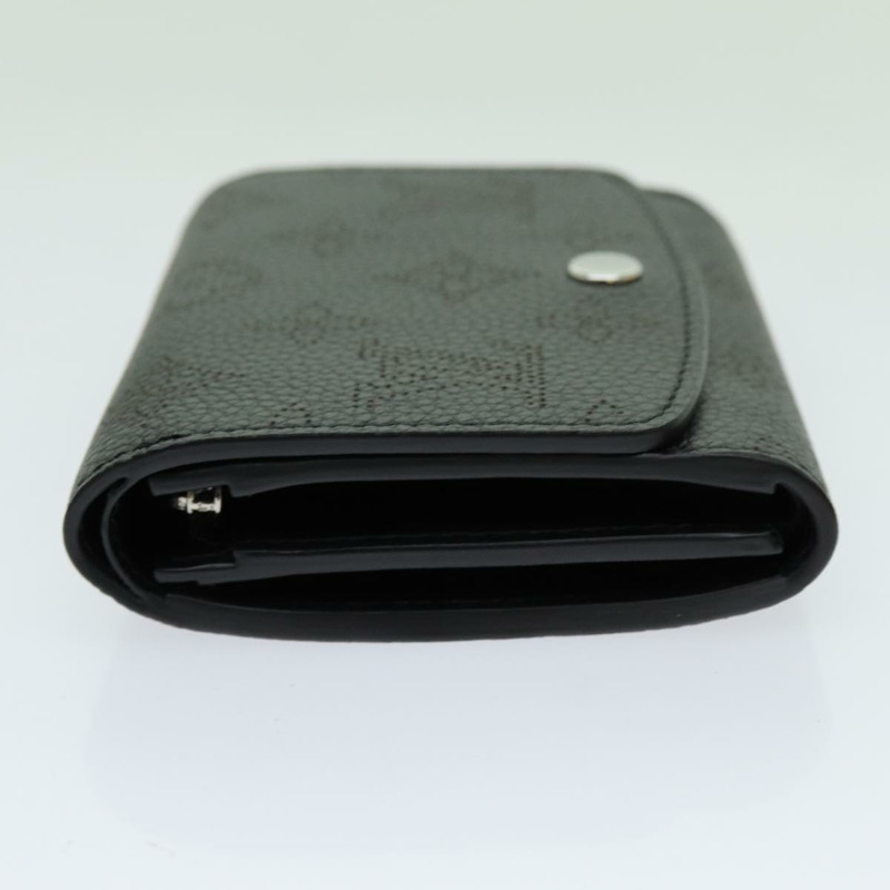 【日本直送】路易威登 Mahina Portefeuille Iris Compact Wallet Noir M62540 LV Auth 70838M-4