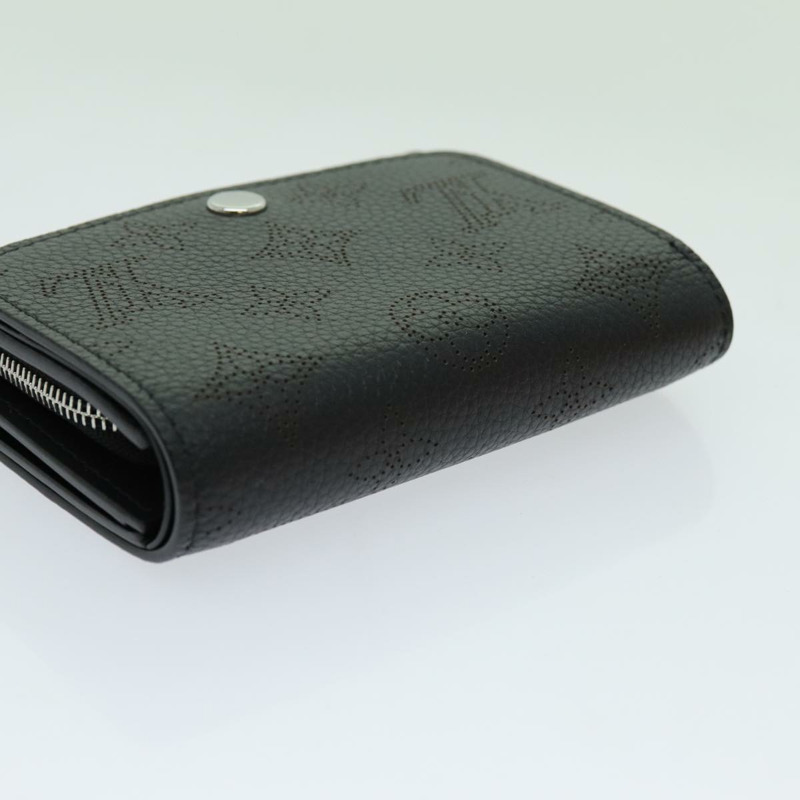 【日本直送】路易威登 Mahina Portefeuille Iris Compact Wallet Noir M62540 LV Auth 70838M-5