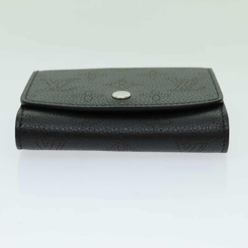 【日本直送】路易威登 Mahina Portefeuille Iris Compact Wallet Noir M62540 LV Auth 70838M-6