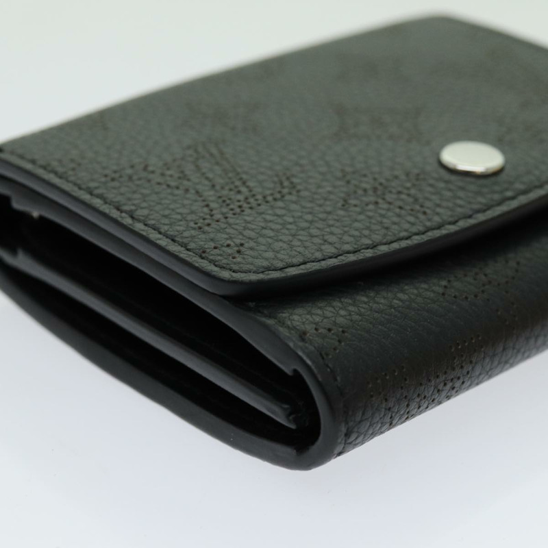 【日本直送】路易威登 Mahina Portefeuille Iris Compact Wallet Noir M62540 LV Auth 70838M-14