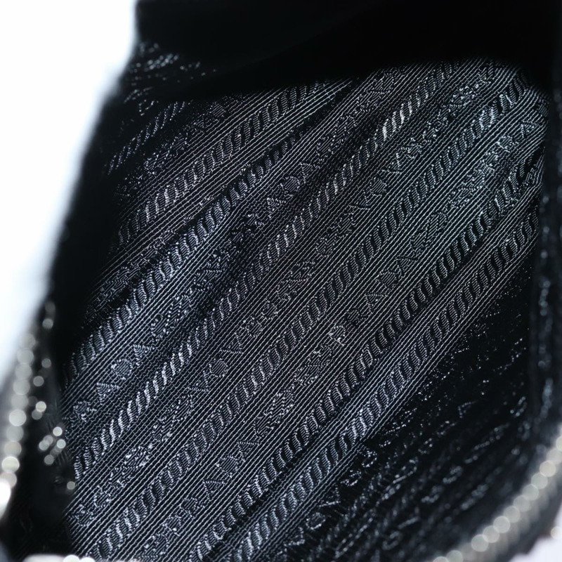 【日本直送】PRADA 尼龍鏈單肩包 2way 黑色 Auth 73993SAM-8