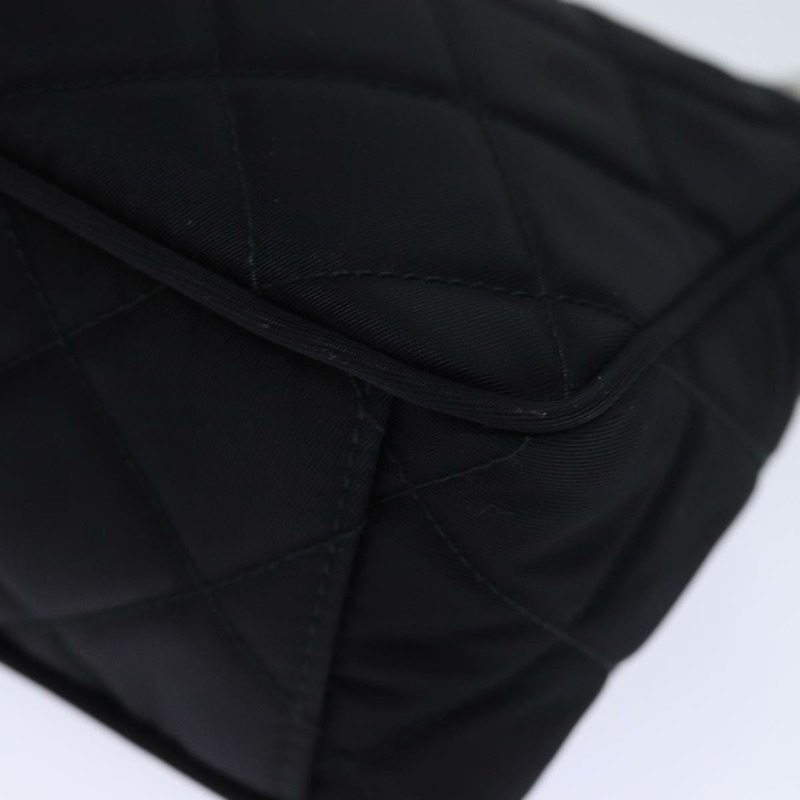 【日本直送】PRADA 尼龍鏈單肩包 2way 黑色 Auth 73993SAM-17