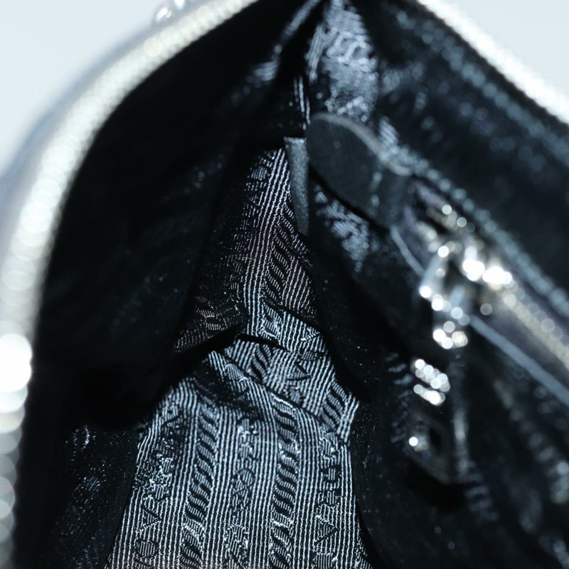 【日本直送】PRADA 尼龍鏈單肩包 2way 黑色 Auth 73993SAM-21