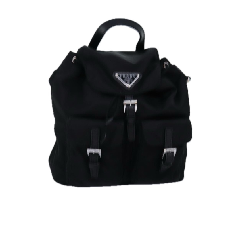 【日本直送】PRADA 尼龍黑色鏈條單肩包 正品 74455M-0
