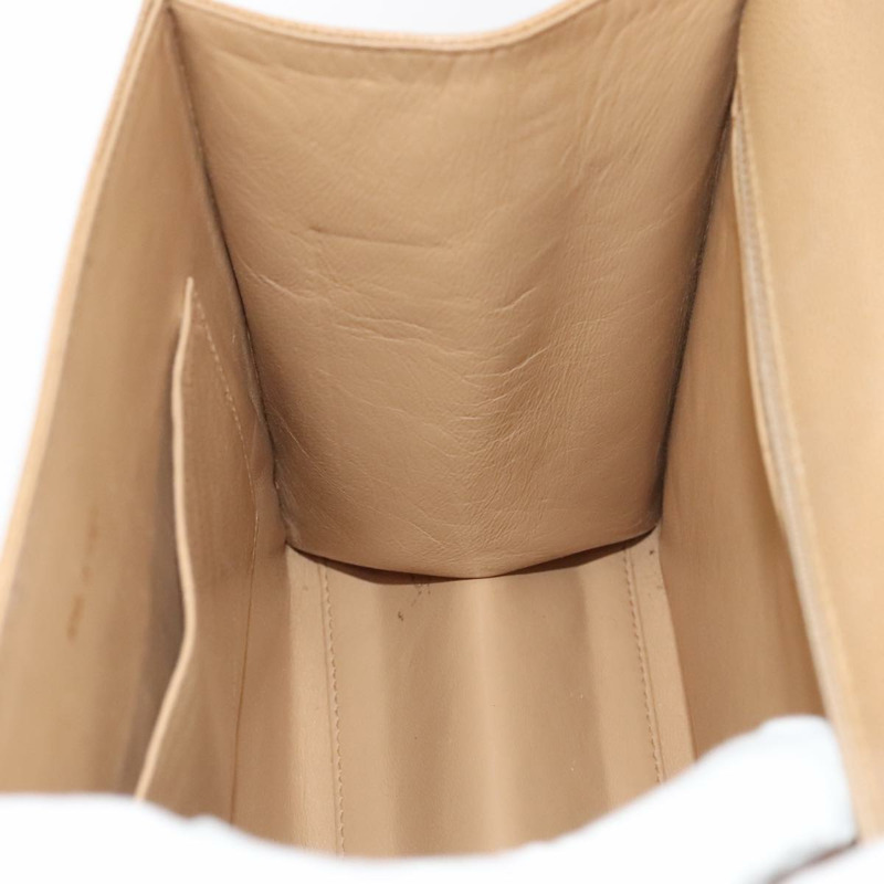 【日本直送】香奈兒旋轉鎖單背包，魚子醬紋米色金色CC標誌，正品編號yk14960V-20